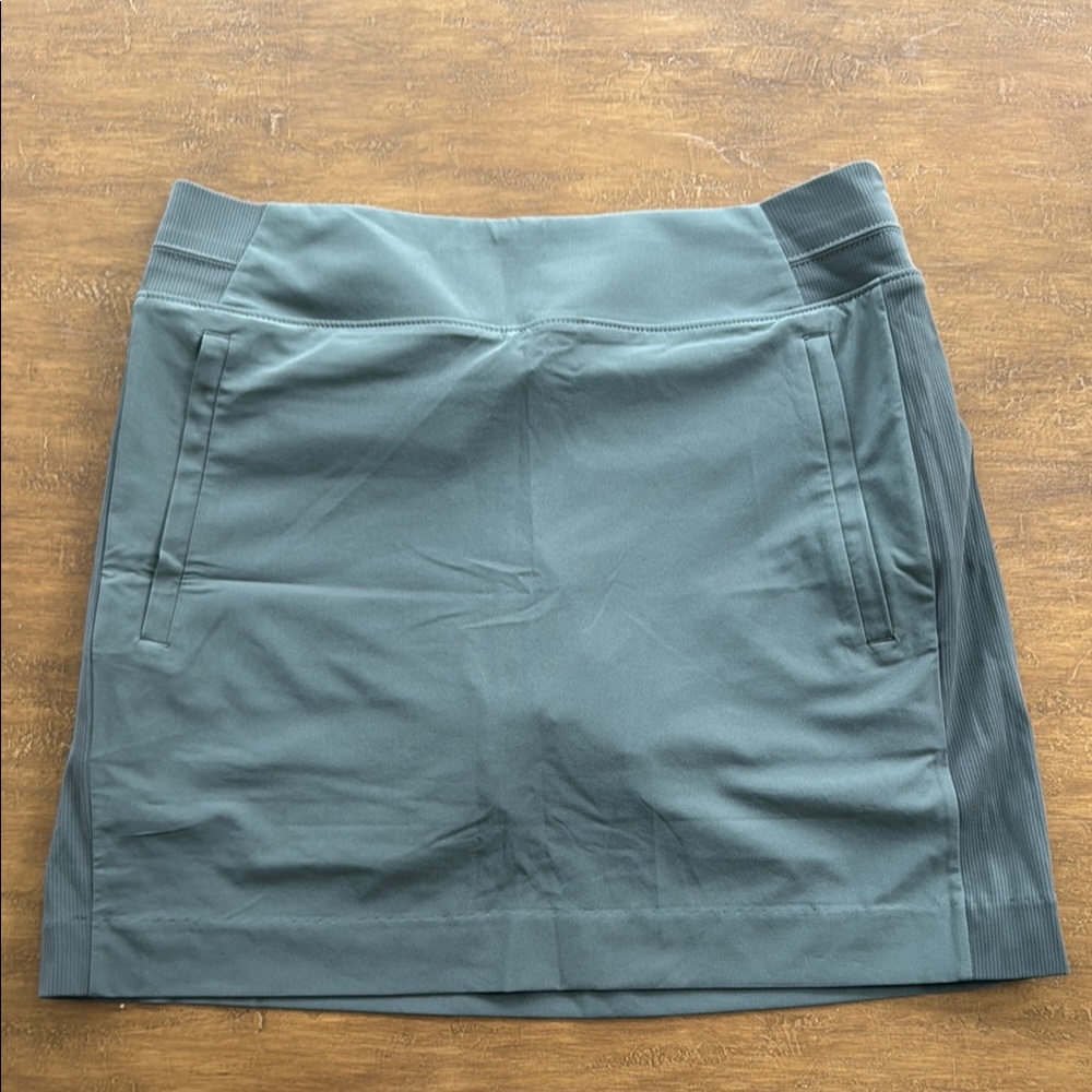 Green Athletic Skirt